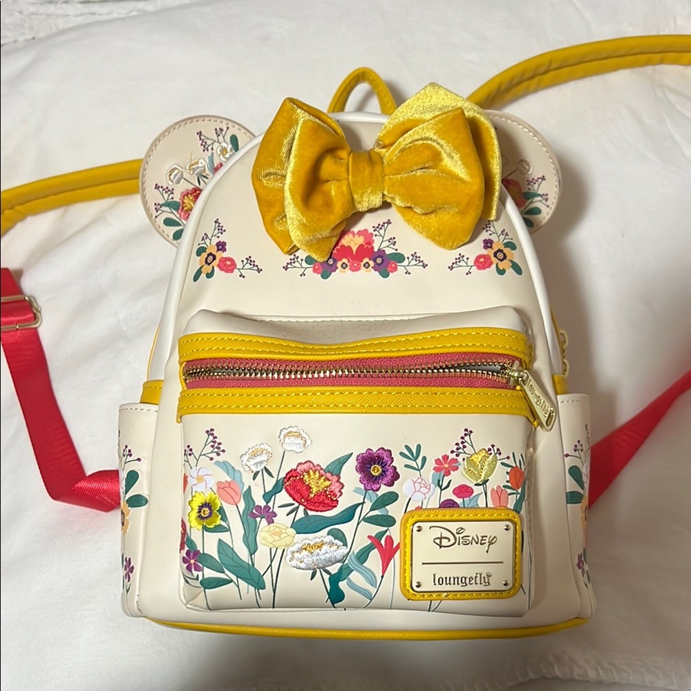 Disney Loungefly Floral Backpack